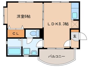 メゾン・ド・ヒサの物件間取画像